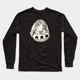 Football Hound Dog Long Sleeve T-Shirt